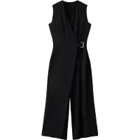 Mango Jumpsuit svart