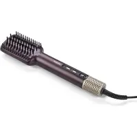 BaByliss Air Power AS6400E, Plattborste, Luftflöde, Knappar, Allt hår, Torrt/vått hår, Rödbrun