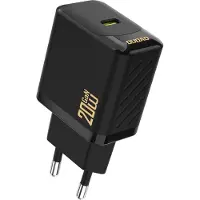 Dudao A26 PD20W GaN USB-C laddare - svart