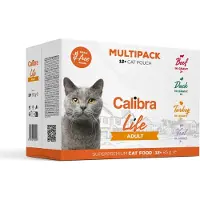 Calibra Cat Life Pouch Adult Multipack in gravy 12x85 g påsar i sås för katter