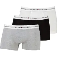 Tommy Hilfiger Toy Hilfiger Boxer Trunk 3-Pack Svart/Vit/Grå Vit Svart Grå Storlek