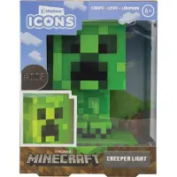 Minecraft Icon Minecraft Creeper - Dekorationslampa - grön