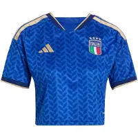 Adidas Italien 26 Hemmatröja i crop-modell, storlek Large