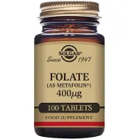 Solgar Metafolin Folate 400mcg Tabletter 100 Enheter