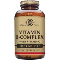 Solgar B-complex With Vitamin C Stress Formula Tabletter 100 Enheter
