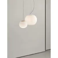 Luce Plan Taklampa , dimbara, Trä, Vardagsrum, Glas