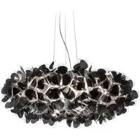 Slamp Design pendellampa Clizia Mama Non Mama, dimbar, Svart, Vardagsrum / matsal, Syntetmaterial, Design, Pendellampa