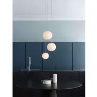 Luce Plan Taklampa , dimbara, Vit, Vardagsrum, Glas