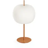 Kdln Bordslampa , Kushi, dimbara, Vit, Vardagsrum, Glas, Design