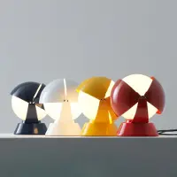 Stilnovo Bordslampa , Buonanotte, Gul, Vardagsrum, Metall, Design