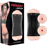 Jamyjob - masturbator vagina och anus - naturfärg