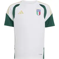 Adidas Italien Tränings T-Shirt Tiro 26 - Vit/Grön Barn - , storlek 176 cm