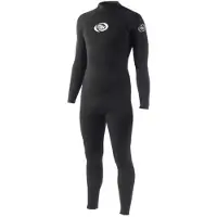 Storm Full Wetsuit Flatlock 3/2 Mm Långärmad Våtdräkt I Neopren Med Dragkedja På Ryggen