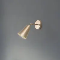 Opviq Vägglampa Evander , dimbar, Mässing / guld, Vardagsrum / matsal, Metall, Vägglampa, vägglampa inomhus