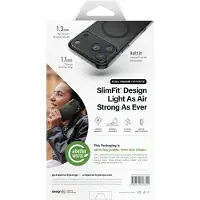 Uniq Airsuit Magclick laddningsfodral för iPhone 17 Pro - Transparent