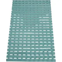 Koogeelife Badkarsduschmatta Halkfri Förbättrad Säkerhet PVC Badkarsmatta med Sugkoppar för Badrum Hem 40 X 70cm / 15.7 X 27.6in