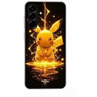 MANIACASE Skal - - Samsung Galaxy A26 - Silikon - Mjukt - Pikachu Eclair svart