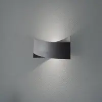 Opviq Vägglampa Tadhg , dimbar, Svart, Vardagsrum / matsal, Metall, Modern, Vägglampa, vägglampa inomhus