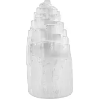 WAGNER LIFE Selenitlampa Eisberg, höjd 16–20 cm, utan sockel Eisberg, Genomskinlig / transpare, Vardagsrum / matsal, Sten, Bordslampa