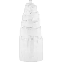 WAGNER LIFE Selenitlampa Eisberg, höjd 25 cm, utan sockel Eisberg, Genomskinlig / transpare, Vardagsrum / matsal, Sten, Bordslampa