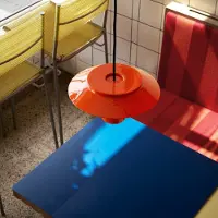 Pholc Taklampa , Lille 24, dimbara, Orange, Kök, Aluminium, Design