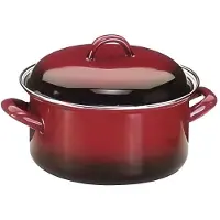 Jamon Gryta - IBILI - Volcan - 28 cm - Emaljerat stål - Alla hällar inklusive induktion