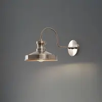 Opviq Vägglampa Berceste , dimbar, Brun / mässing, Vardagsrum / matsal, Metall, Vägglampa, vägglampa inomhus