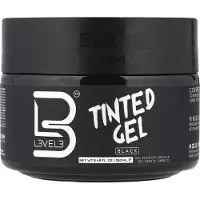 Level3 Nivå 3, Tonad Gel, Svart, 250 ml(8,45 fl oz) black