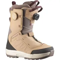 Salomon Snowboard - Snowboardboots dam - Vista Dual Boa Tan/Deep Taupe/Port för UnisexUll - Storlek 38,5 - Brun