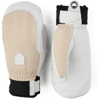 Hestra - Skidhandskar dam - Army Leather Patrol W Mitt Beige för UnisexSoftshell - Storlek 8