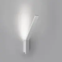 Stilnovo Vägglampa , Lama, Vit, Vardagsrum, Metall, Design