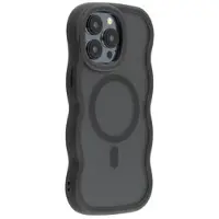 Mtp Products iPhone 15 Pro Vågkant Magnetiskt hybrid skal - Svart