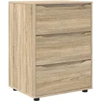vidaXL Förvaringsskåp Sonoma-ek 60 x 48 x 81 cm Konstruerat trä