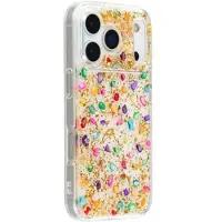 Mtp Products iPhone 17 Pro Max Jaucase Epoxiskal i Natursten - Guld