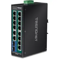 Trendnet 21.22.1460 TI-PG162 Industrial Ethernet Switch 10 / 100 / 1000 MBit/s