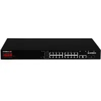 Edimax GS-5216PLC GS-5216PLC Nätverks-switch 16 + 2 Port