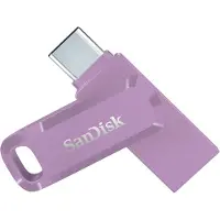 SanDisk Ultra Dual Drive Go - USB flash-enhet - 256 GB - USB 3.2 Gen 1 / USB-C - lavendel