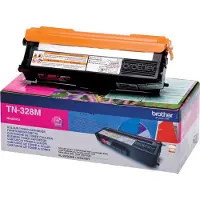 Brother TN-328M magenta toner extra hög kapacitet (original)