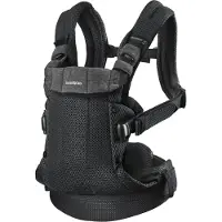 BabyBjörn Harmony 3D Mesh bärsele/ryggsäck för kontor, Black