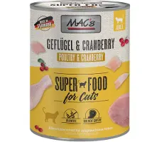 Mac'S Ekonomipack: Cat 12 x 800 g - Fjäderfä & tranbär