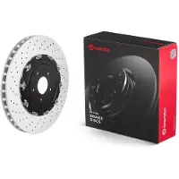 Brembo Bromsskiva 09B38613 fram, ventilerad, höggradigt förkolnad, 1 Stycke
