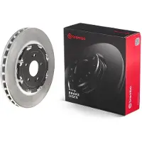 Brembo Bromsskiva 09A19313 fram, ventilerad, höggradigt förkolnad, 1 Stycke