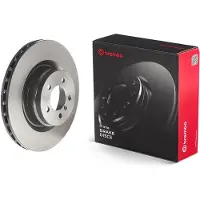 Brembo Bromsskiva 9937221 fram, ventilerad, höggradigt förkolnad, 1 Stycke