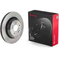 Brembo Bromsskiva 09D99511 bak, ventilerad, höggradigt förkolnad, 1 Stycke