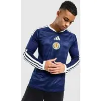 Adidas Scotland 2026 Long Sleeve Home Shirt, blå