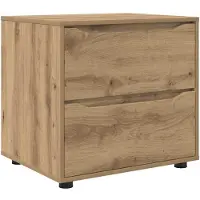 vidaXL Förvaringsskåp 60 x 48 x 57 cm Konstruerat trä Artisan Ek