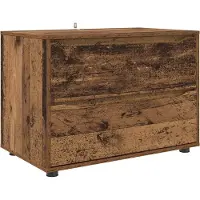 vidaXL Förvaringsskåp Gammalt trä 80 x 48 x 57 cm Konstruerat trä