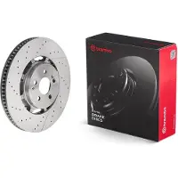 Brembo Bromsskiva 09D41133 bak, ventilerad, höggradigt förkolnad, 1 Stycke