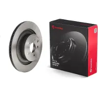 Brembo Bromsskiva 09D69011 bak, ventilerad, 1 Stycke
