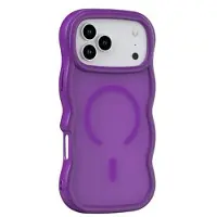 Mtp Products iPhone 17 Pro Max Vågkant Magnetiskt hybrid skal - Lila